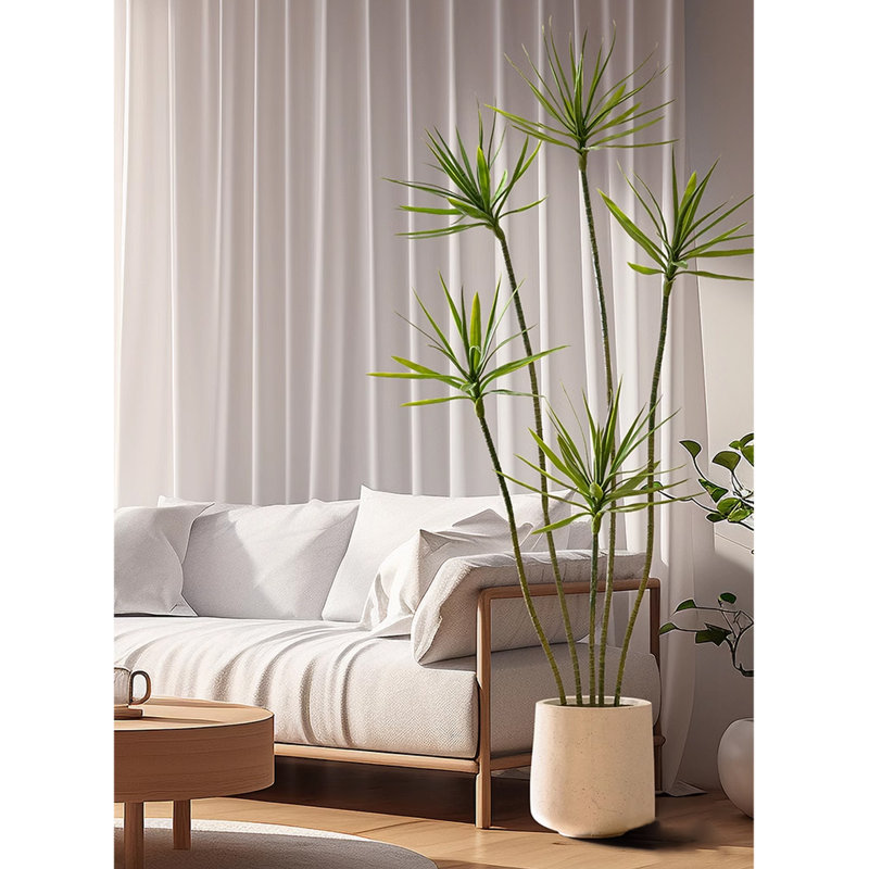 Pot artificiel en forme d'arbre artificiel vert