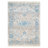 Machine Made Polyester Area Rugs - Rectangle | Gray Blue Color, Oriental Design, Low Pile Machine Made Area Rugs for Living Room, Bed Room-395647619
