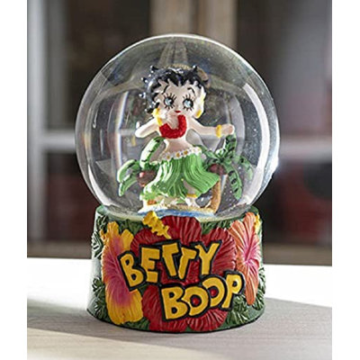 Betty Boop Water Globe Figurine -  Ebros Gift, 14177 EBRC12