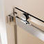 Porte de douche coulissante double sans cadre
