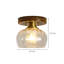 Plafonnier en verre transparent Ribber-1391958704