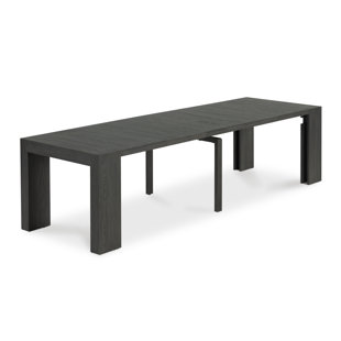 Transformer Table - Smoked Hickory