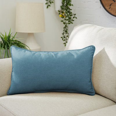 Sunbrella Canvas Aruba Indoor/Outdoor Xl Lumbar Pillow, Set Of 2