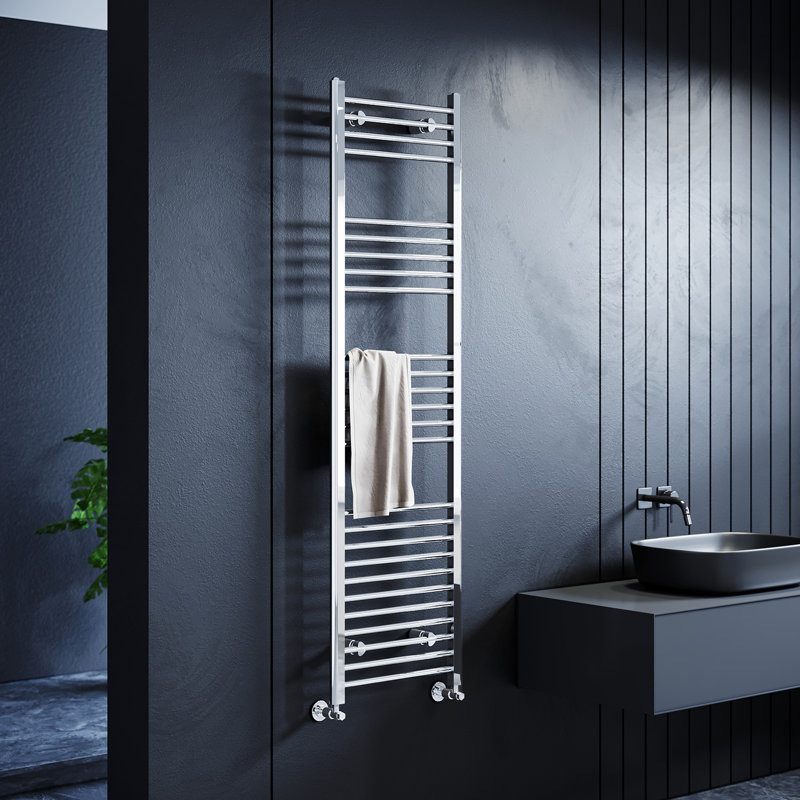 Mailelani Straight Towel Rail Heated Towel Rails, 1800mm H x 500mm W x 30mm D