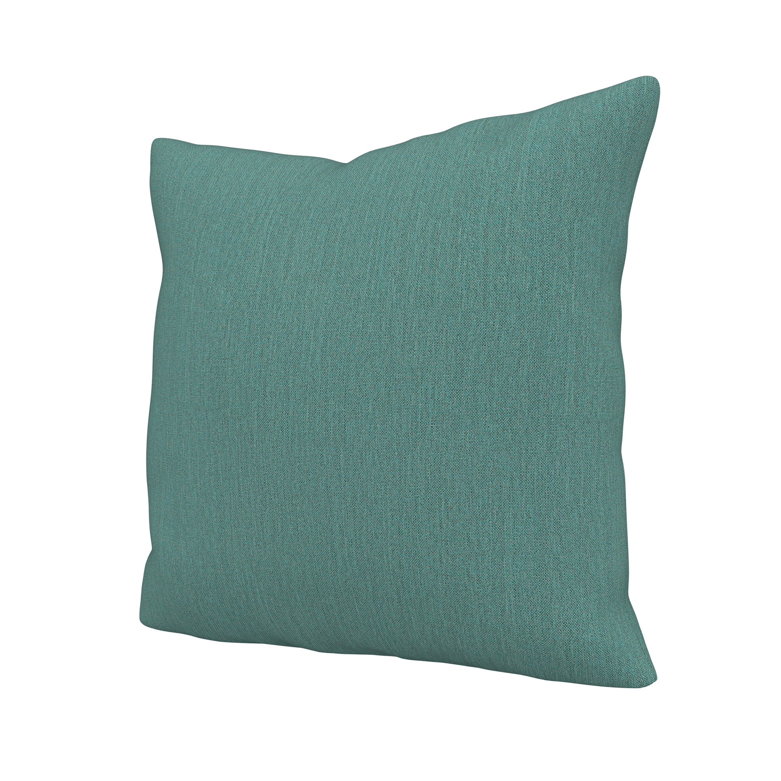 Sunbrella® Throw Pillow, Square 20", Cast Breeze Sunbrella® Plainweave