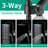 Matte Black 10" Filtered Dual Shower Head System With Adjustable Extension Arm-125373099