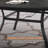 60" Aluminum Patio Dining Set with Round Dining Table and 8 Padded PVC-coated polyester Chairs-731644196