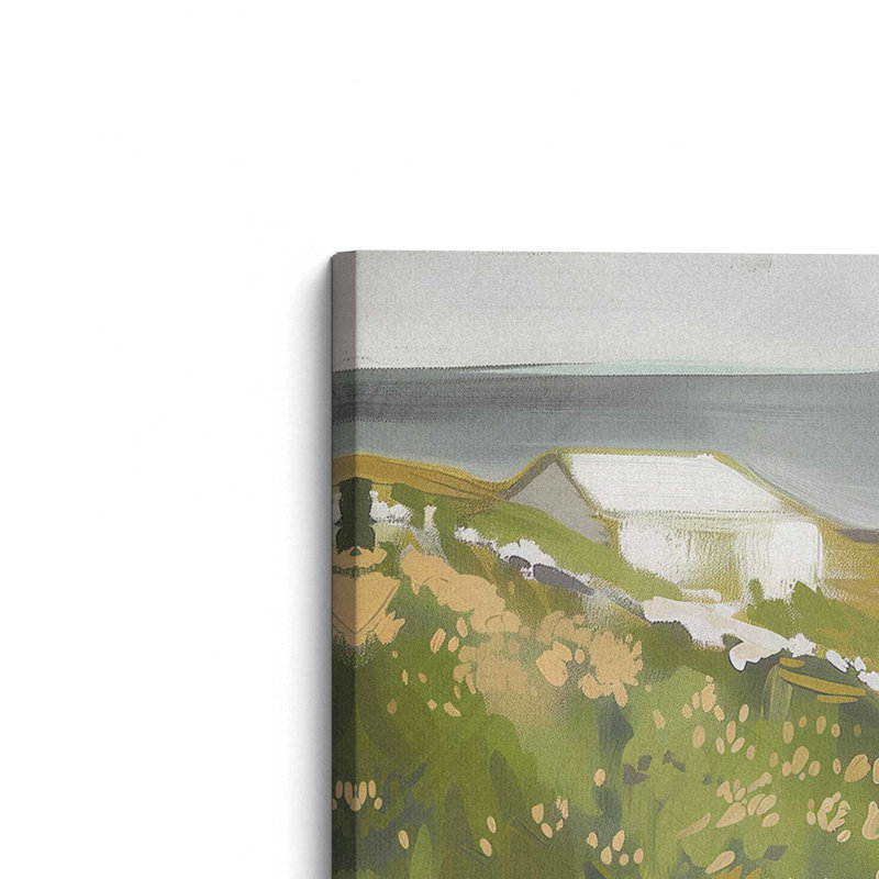 «Floral Coastal Walk I», reproduction sur toile, Toile tendue, H 24 po x l 24 po x P 1,25 po