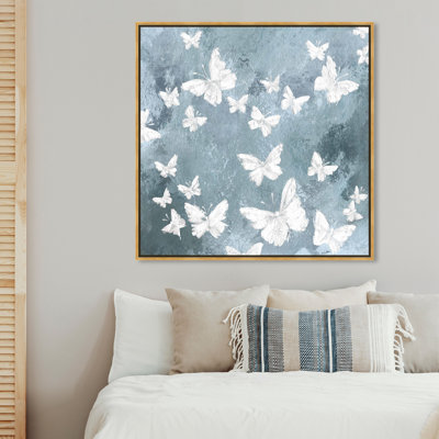 " Animals Butterflies In The Wind Insects "