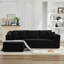 Canapé modulaire en L de 106 po avec méridienne Boneless (siège simple non inclus)-116370708-116370710