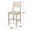 Tabouret de bar 24 po Avangelene