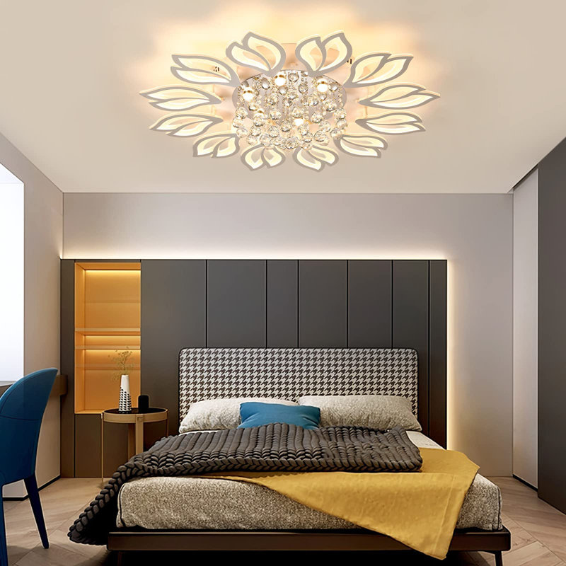 Izzabella 12 - Light 40.75" Acrylic LED Flush Mount