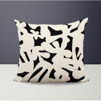 Lara Spun Polyester Indoor/Outdoor Throw Pillow