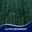 Faddis Soft Striped Rectangle Absorbent Non-Slip Bath Rug-1812503209-1812503254