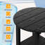 Table de bout ronde 18 po Adirondack pour terrasse en plastique / résine-114597162