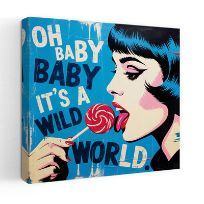 Contemporary Art Retro Vintage Abstract Art