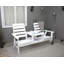 Martyna Solid Wood Pine Outdoor Bench-882089822