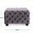 Button- Velvet In Grey, Modern Interior Design, 29" X 18.58 Grey With Covering, Interior, 29"-960318409