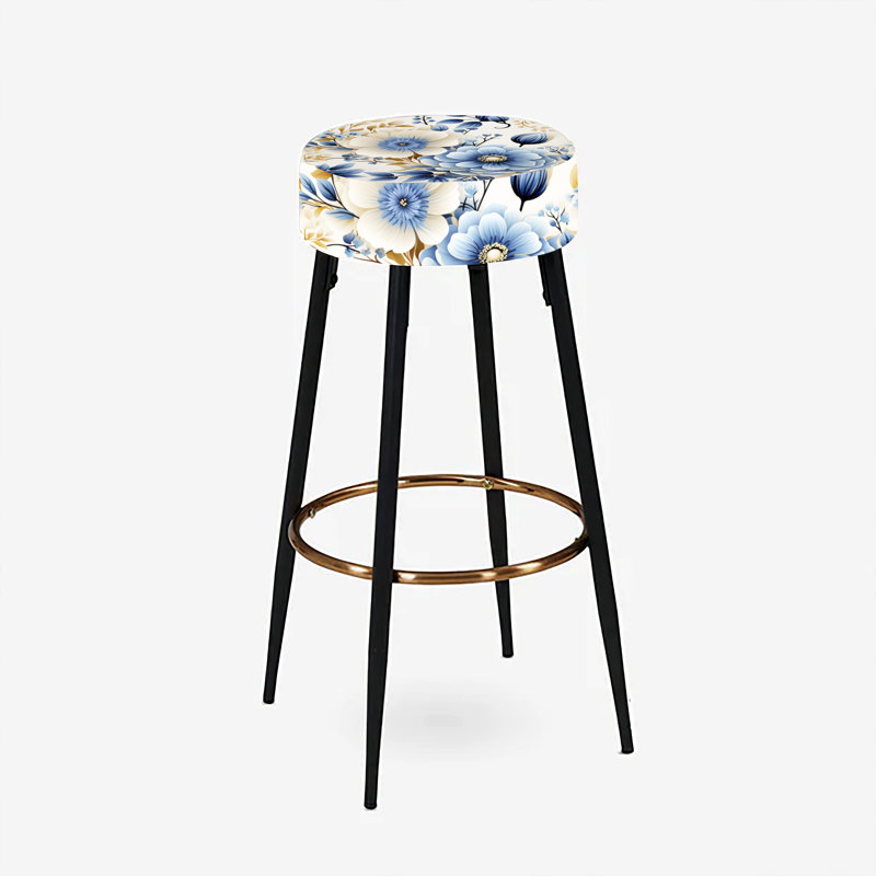 Ensemble de 2 tabourets de bar Classic Blue Harmony