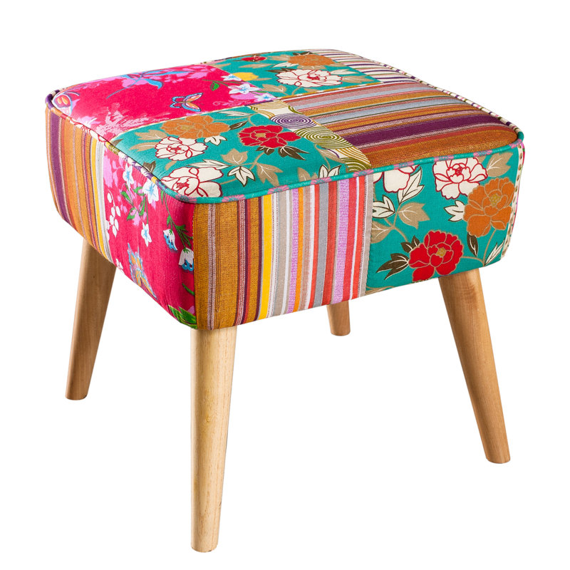 Solid Wood Accent Stool