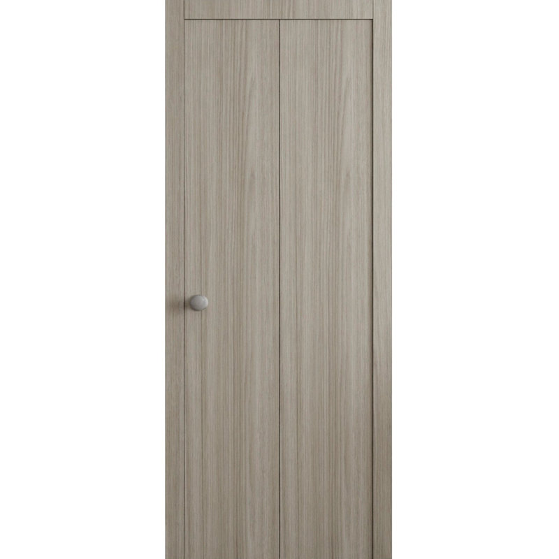 Portes coulissantes pliantes pour garde-robe - ESSENTIEL 8001 - Ensemble de quincaillerie robuste pour moulures à moulures - Portes de garde-robe en bois massif