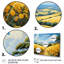 Countryside Wheat And Sky II - Landscapes Canvas Wall Art-1877852145-1877852154