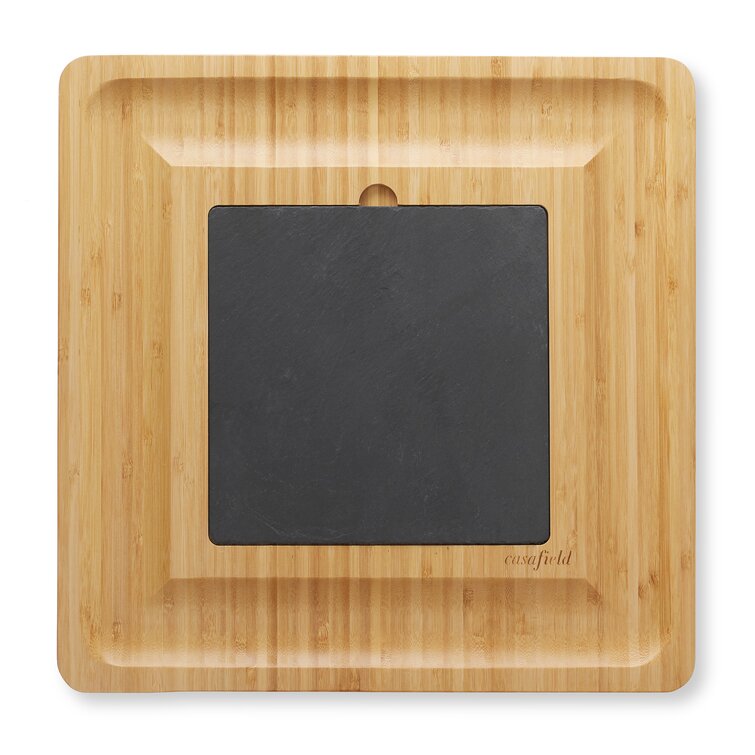 Philadelphia Eagles - Insignia Acacia and Slate Serving Board with Cheese Tools