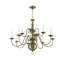 Lustre style chandelier 12 lumières Benedetto-1536767871