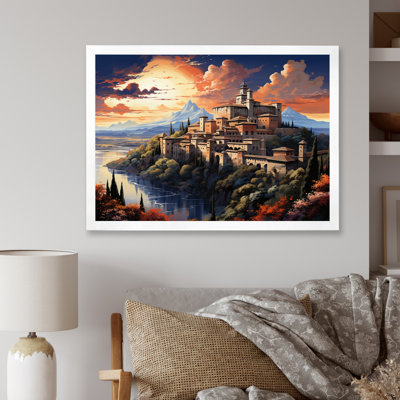 Spain Alhambra Palace In Granadain - Architecture Wall Decor
