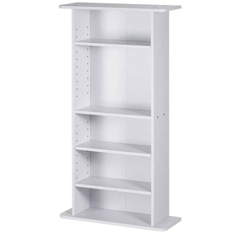 Wood 3'' H Media Shelves, White