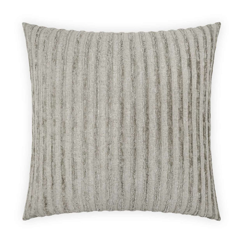 Limits Pillow Cover & Insert, Silver, Square 24"
