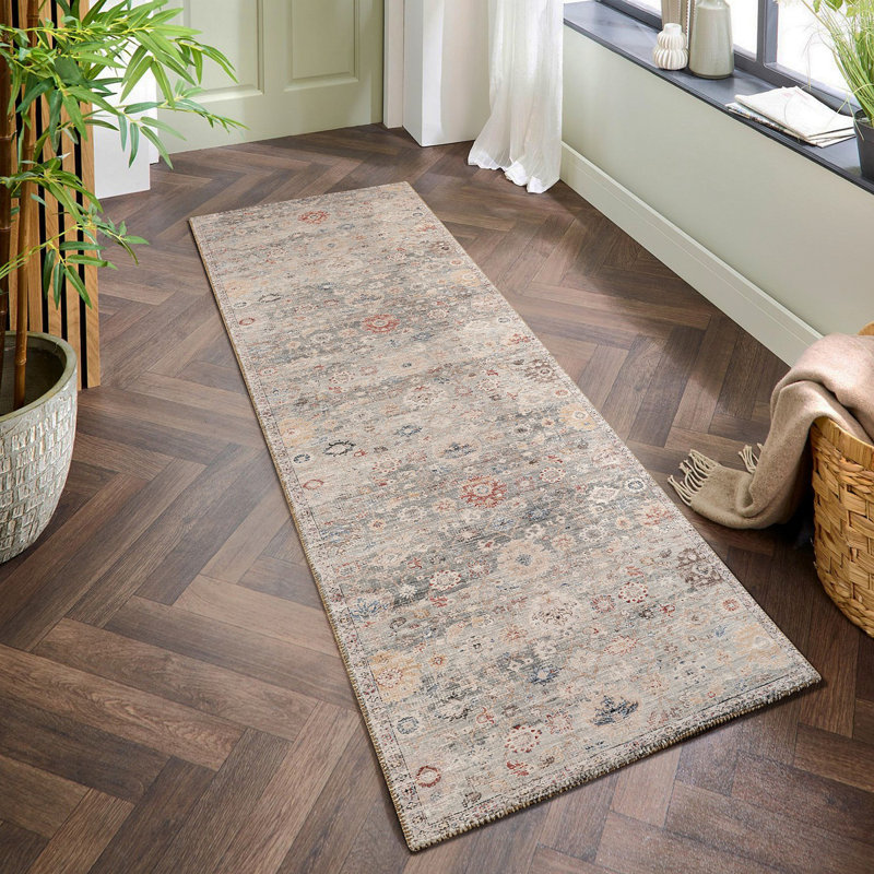 Majestic GC_RYL1003 Green 2 Ft. 7 In. X 9 Ft. 10 In. Area Rug, Runner 2'8" x 9'1"