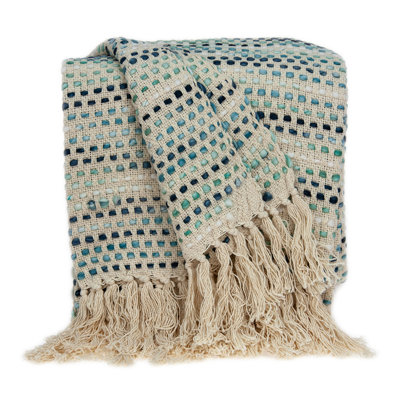 Marcellina  Hand Woven Throw Blanket