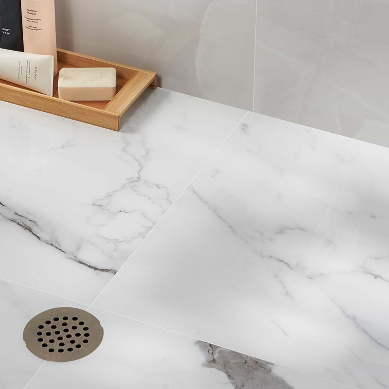 Dreamstone 24X48 Polished Porcelain Tile, Statuario Valley Polished