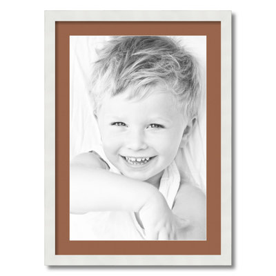 Wood Picture Frame with Mat