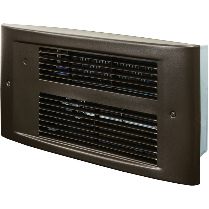 King Electric Electric Wall Mounted Space Heater, 1750W / 240V / 7.3Amp, Oiled Bronze