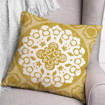 Outdoor Square Pillow Cover & Insert