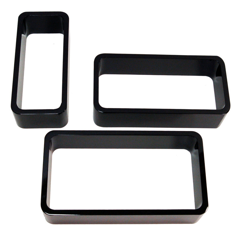 Parkland 3 Piece Accent Shelf, Black