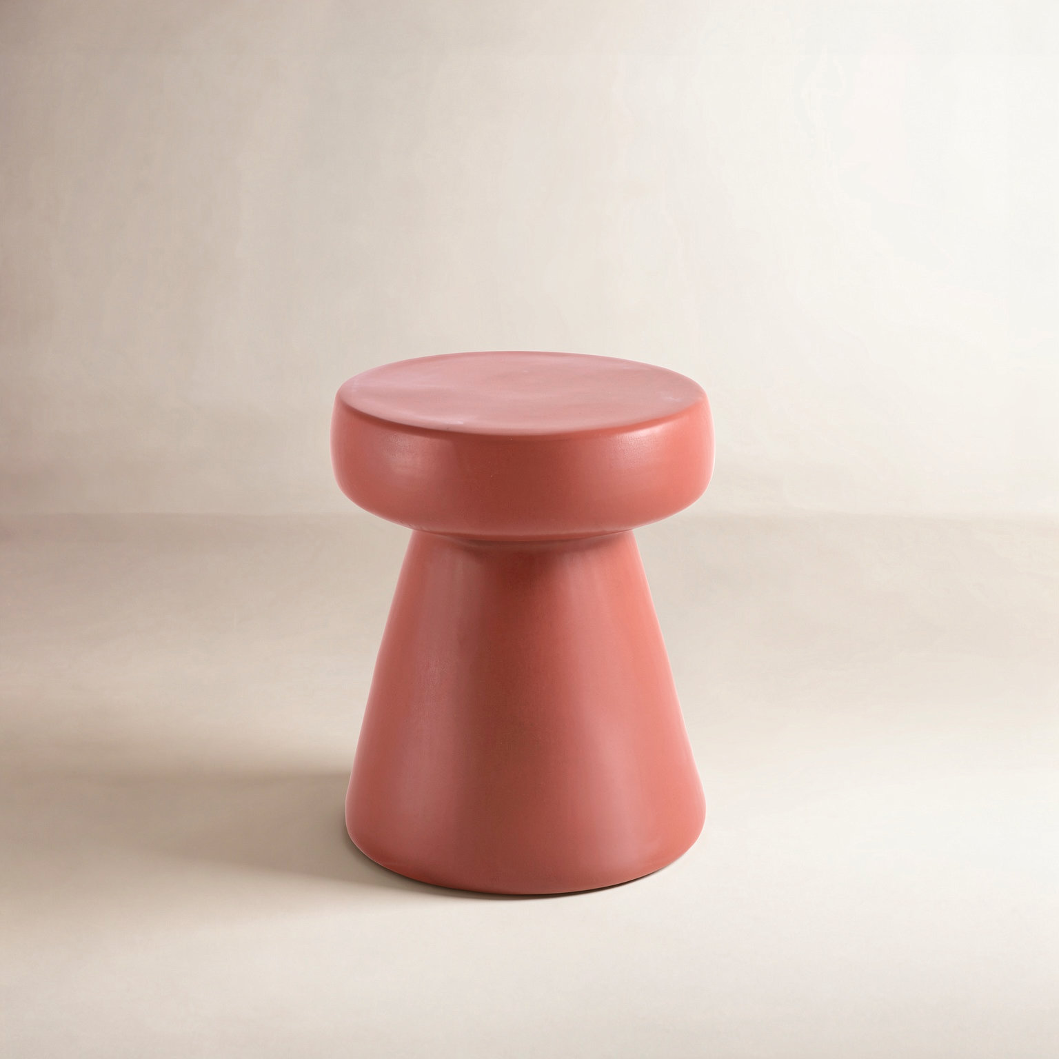 Simmons End Table, Terracotta