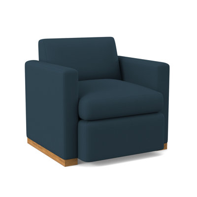 Ledger Upholstered Swivel Accent Chair