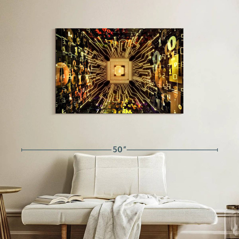 Cyber Computer CPU, 26" H x 39" W