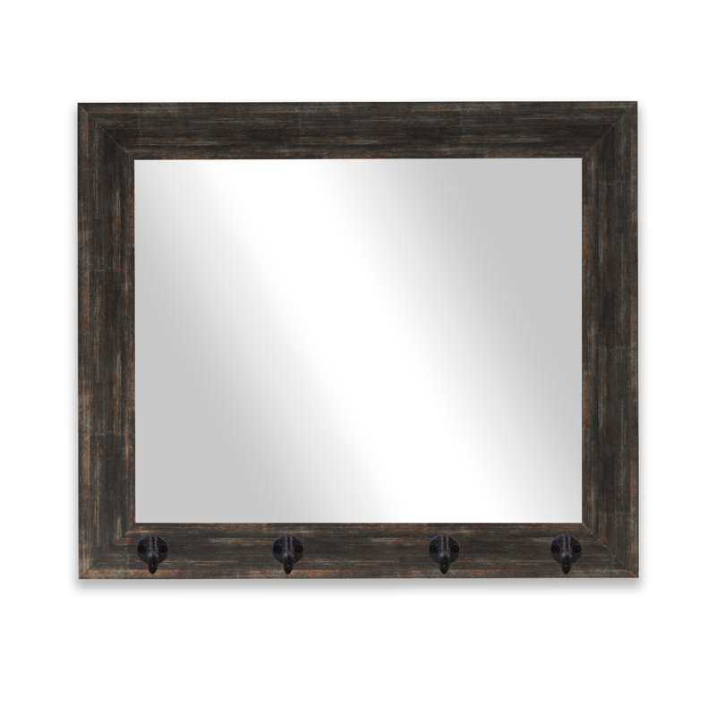 Veyron Engineered Wood Flat Wall Mirror
