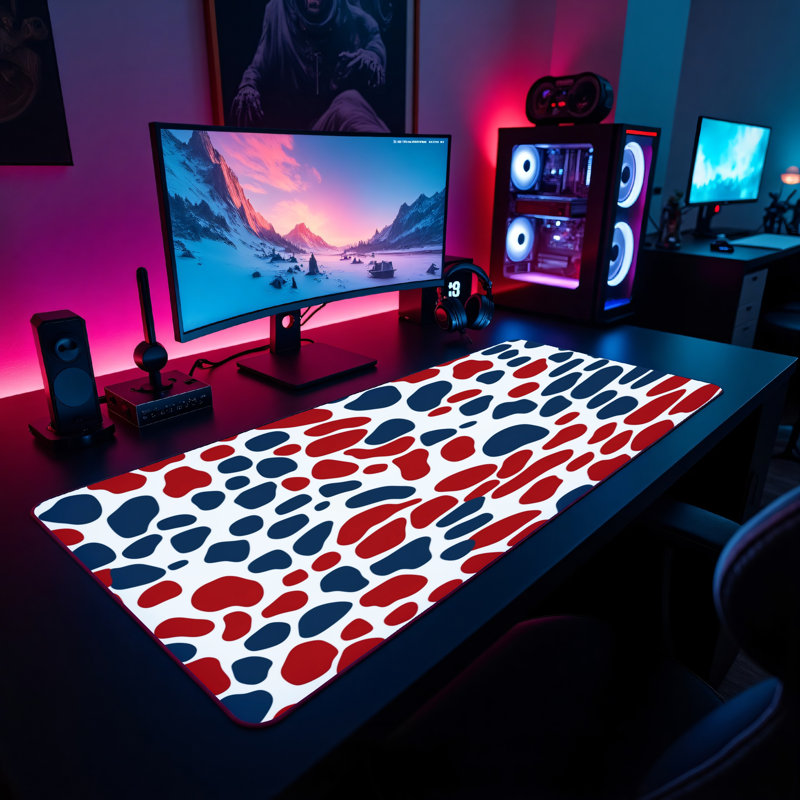 Polyester Desk Pad, 23.6x13.8