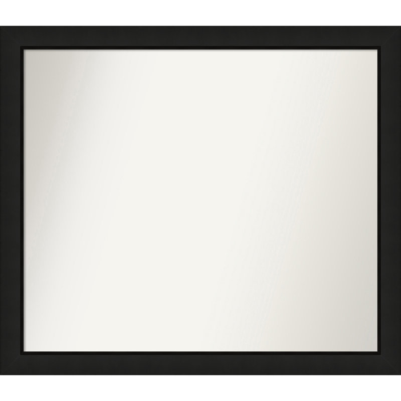 Phil Solid Wood Wall Mirror, Rectangle, 27.25" x 31.25"