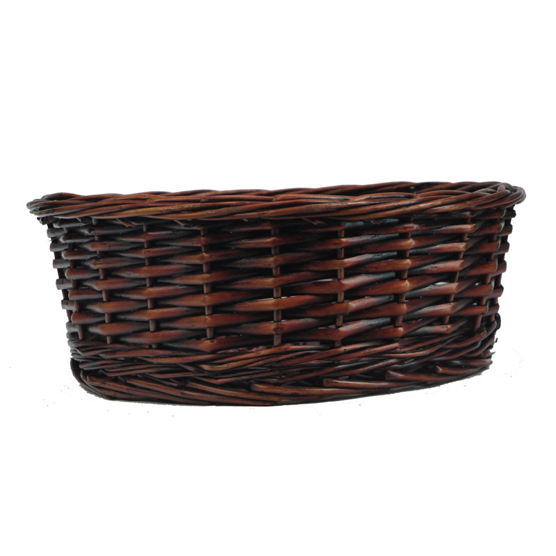Panier rond teint willow