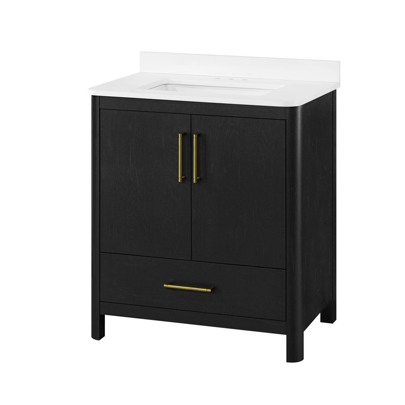 Meuble-lavabo simple avec plateau Austin 30