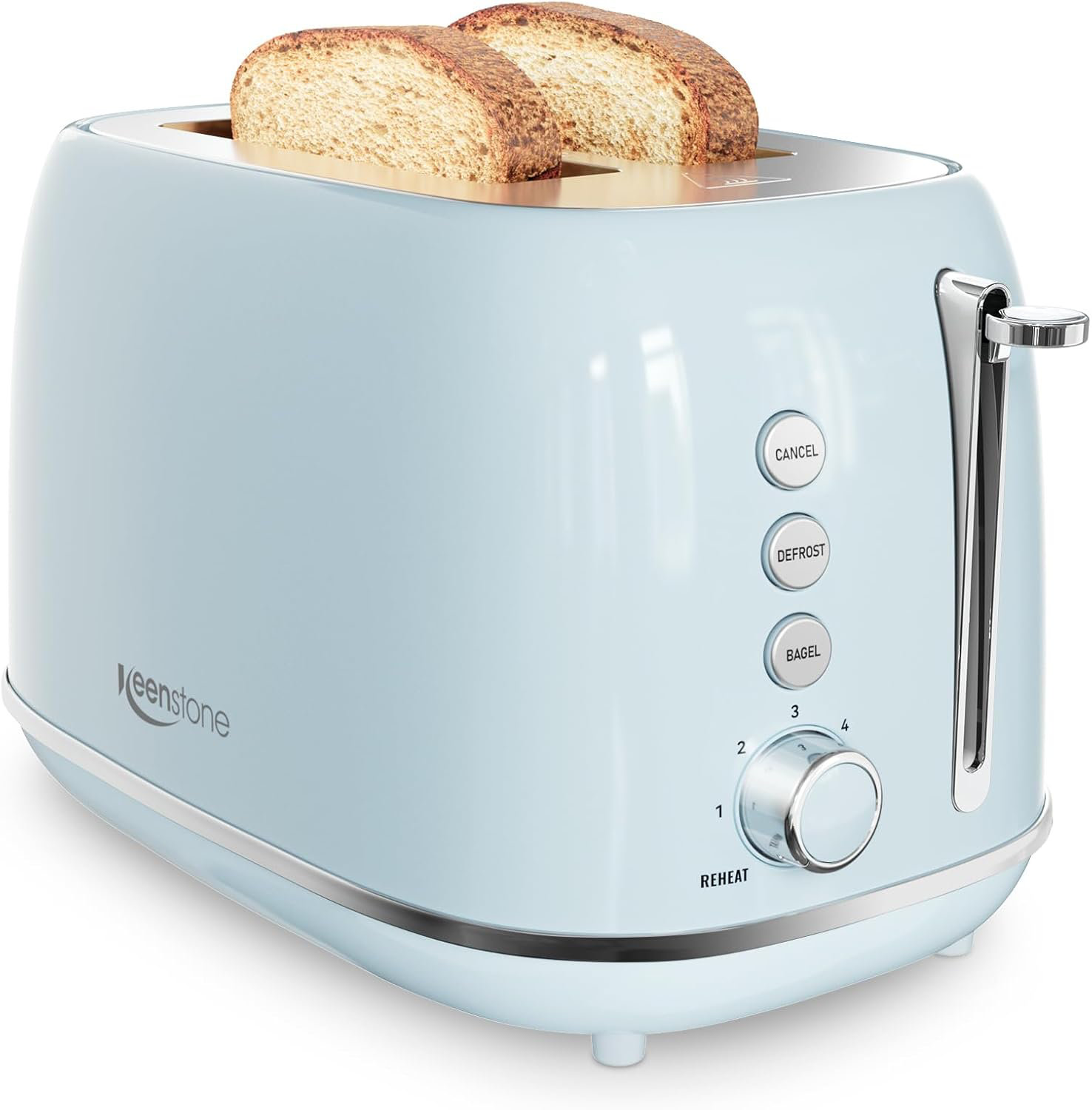 Unkoma 2 Slice Toaster Retro Stainless Steel Toaster - Wayfair Canada