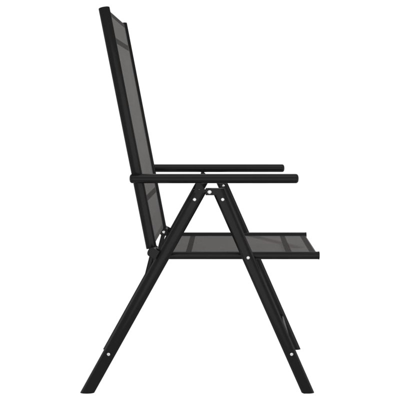 Chaise d'appoint pliante en teck Eulalio
