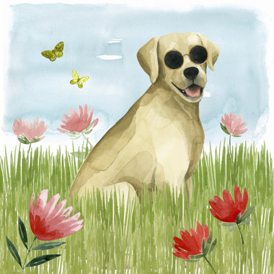 Park Pup II by Grace Popp - Wrapped Canvas Painting