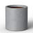 13 in. Medium Concrete Gray(Upgraded Interior) Cement Tall Round Planter / Pot Cylindrical Planter with Drainage Hole-75778887-88276028